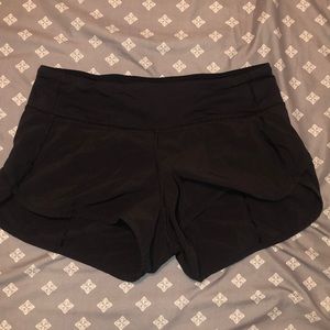 Lululemon black shorts